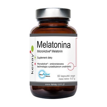 KENAY Melatonina MicroActive Melatonin, kapsułki, 60 szt.