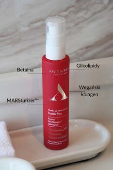 Awesome Cosmetics Pepti & Pure, pianka do mycia twarzy, 100 ml