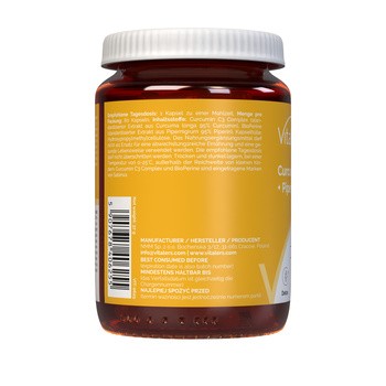 Vitaler's Kurkumina + piperyna, kapsułki, 60 szt.