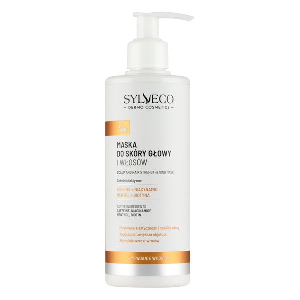 Sylveco Dermo Sylveco Dermo Wypadanie Włosów, maska do skóry głowy i włosów, 300 ml