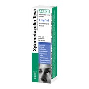 Xylometazolin Teva (Xylomet.123ratio), 1 mg/ml (0,1%), aerozol do nosa, 10 ml