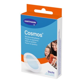 Cosmos, plastry na oparzenia, 8 szt.