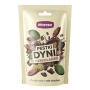 Moreso, Quick Choco, pestki dyni w mlecznej czekoladzie, 70 g https://azcdn.doz.pl/image/d/product/efbf820d-scale-180x180.png