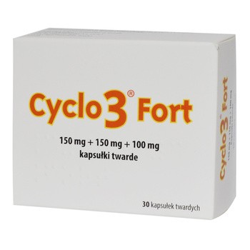 Cyclo 3 Fort, kapsułki twarde, 30 szt. (import równoległy, InPharm)