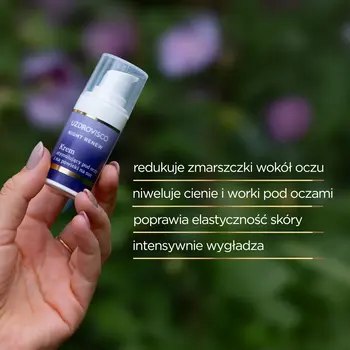 Uzdrovisco Night Renew, krem stymulujący pod oczy i na powieki na noc, 15 ml