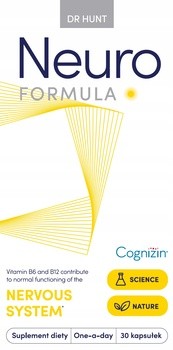 Dr Hunt Neuro Formula, kapsułki twarde, 30 szt.
