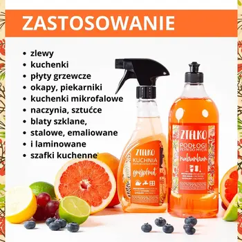 Zielko, Płyn do kuchni, grejpfrut, 500 ml