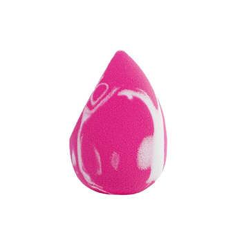 Ibra Makeup Blender Sponge, gąbeczka do makijażu, marmurkowa, 1 szt.