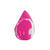 Ibra Makeup Blender Sponge, gąbeczka do makijażu, marmurkowa, 1 szt.