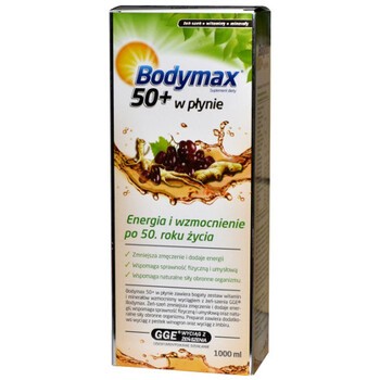 Bodymax 50+, płyn, 1000 ml