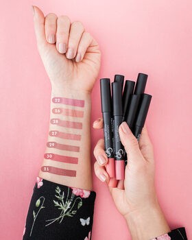 Golden Rose Matte Crayon Lipstick, matowa pomadka w kredce, 23, 3,5 g