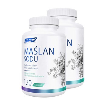 Zestaw 2x SFD Maślan Sodu, kapsułki, 120 szt.