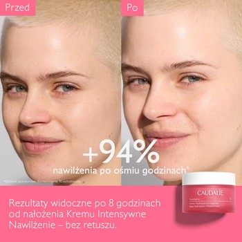 Caudalie VinoHydra, krem intesywnie nawilżający, 50 ml