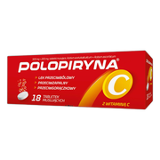 Polopiryna C, tabletki musujące, 18 szt.