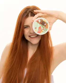 Hairy Tale Cosmetics Malinois, nabłyszczająca maska do włosów, 200 ml