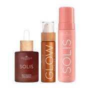 Zestaw Cocosolis, Solis, pianka brązująca o natychmiastowym efekcie, samoopalacz, 200 ml + Solis, samoopalające serum do twarzy, 50 ml + Glow, olejek nabłyszczający z drobinkami, 110 ml https://azcdn.doz.pl/image/d/product/d3a7b59d-scale-180x180.png