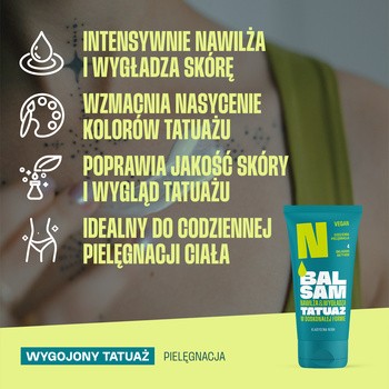 Neba, balsam do tatuażu i ciała, klasyczna neba, 200 ml