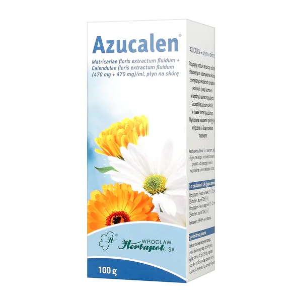 Azucalen 470 mg+470 mg/ml płyn na skórę 100 g [HERBAPOL]