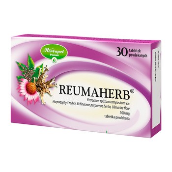 Reumaherb, 100 mg, tabletki powlekane, 30 szt.