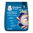 Gerber, kaszka bezmleczna ryżowo-owsiana, jabłko, śliwka, 6 m+, 160 g