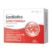 Activlab Pharma, SanBiotics Super Formula, kapsułki, 40 szt.        