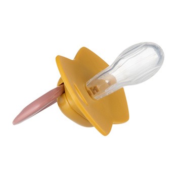 Canpol Babies Gold, smoczek silikonowy Light touch, symetryczny 18 m+, różowy, 2 szt.