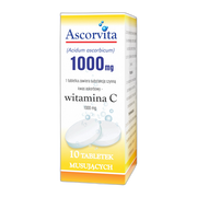 Ascorvita, 1000 mg, tabletki musujące, 10 szt.
