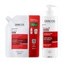 Zestaw Dercos Energy+, szampon wzmacniający, 400 ml + opakowanie uzupełniające, 400 ml