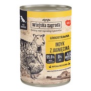 Wiejska Zagroda Indyk z jagnięciną, karma mokra dla psa, 400 g https://azcdn.doz.pl/image/d/product/6b8259fc-scale-180x180.png
