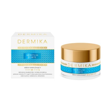 Dermika Meritum Forte, krem nawilżający na dzień i na noc, 50 ml