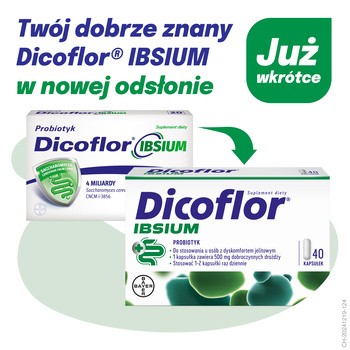 Dicoflor Ibsium, kapsułki, 40 szt.