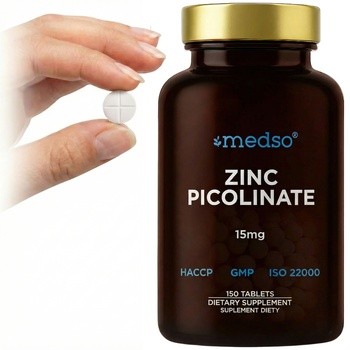 Medso Zinc Picolinate 15 mg, tabletki, 150 szt.