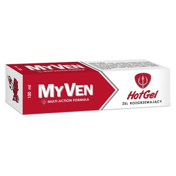 MyVen HotGel, żel rozgrzewający, 100 ml (tuba)