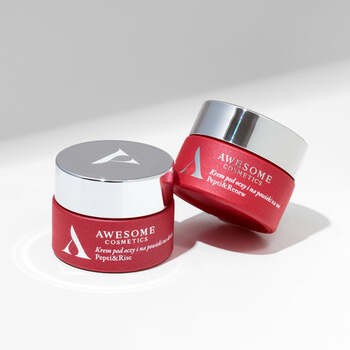 Awesome Cosmetics Pepti&More, Pepti&Rise, krem pod oczy i na powieki na dzień, 10 ml + Pepti&Renew, krem pod oczy i na powieki na noc, 10ml