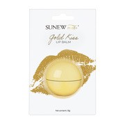 Sunew Med+ Gold Kiss, waniliowy balsam do ust w kulce, 13 g
