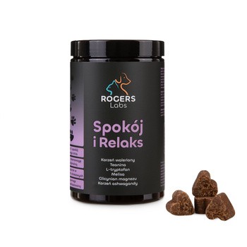 Rogers Labs Spokój i Relaks, przysmaki dla psa, 180 g