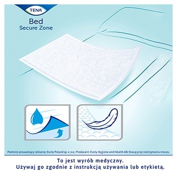 TENA Bed Plus OTC Edition, podkłady chłonne, 60 x 90 cm, 5 szt.