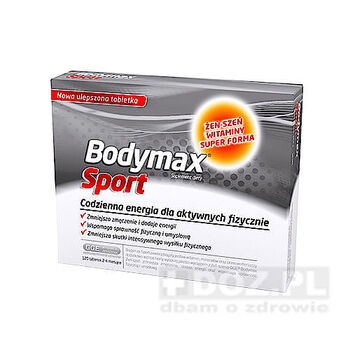 Bodymax Żeń-Szeń, tabletki, suplement diety, 120 szt