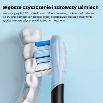 Oclean Ultra White, końcówki do szczoteczki, miętowe, 2 szt.