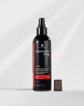 Seboradin Men, lotion przeciw wypadaniu włosów, nowe opakowanie, 200 ml