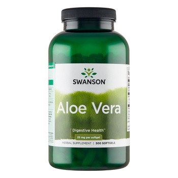 Swanson Aloe Vera, kapsułki żelowe, 300 szt.