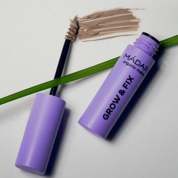 Madara Grow & Fix Tinted Brow Gel, żelowe serum do stylizacji brwi, Smoky Blonde 2, 4,25 ml