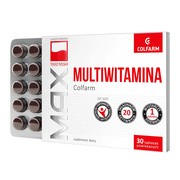 Max Multiwitamina Colfarm, tabletki, 30 szt. https://azcdn.doz.pl/image/d/product/5e6e2502-scale-180x180.png