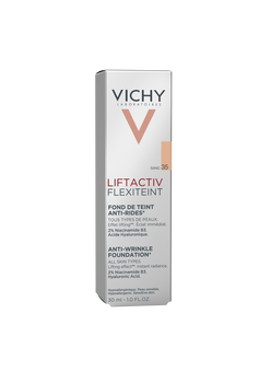 Vichy Liftactiv Flexiteint, podkład wygładzający zmarszczki, 35 Sand, 30 ml
