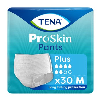 Tena Pants ProSkin Plus, majtki chłonne, rozmiar M, 30 szt.