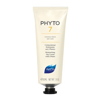 Phyto 7, nawilżający krem do suchych włosów na dzień, 50 ml