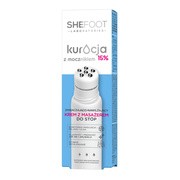 SheFoot, zmiękczająco - wygłądzający krem z masażerem do stóp 15% mocznika, 50 ml https://azcdn.doz.pl/image/d/product/538736e3-scale-180x180.png