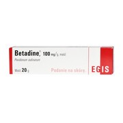 Betadine, 10%, maść antyseptyczna, 20 g