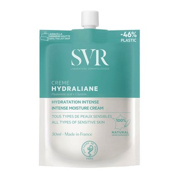 SVR Hydraliane Hyaluronic Acid + Glycerin, krem intensywnie nawilżający, 50 ml