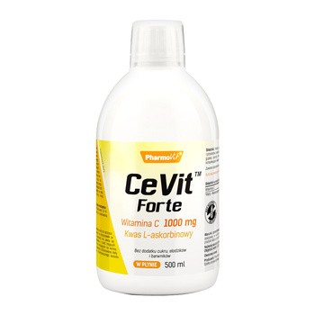 Pharmovit CeVit Forte Witamina C 1000 mg, płyn, 500 ml
